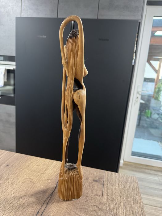 Escultura em madeira arte africana