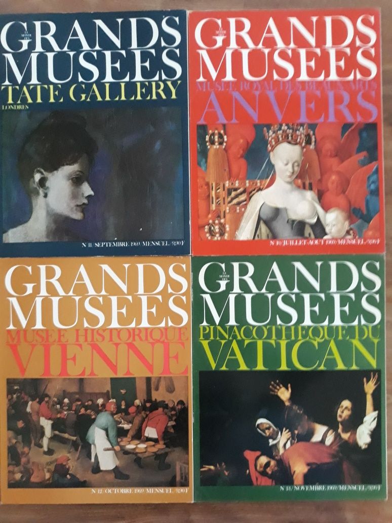 Revista Grands Musees 1968 a 1970