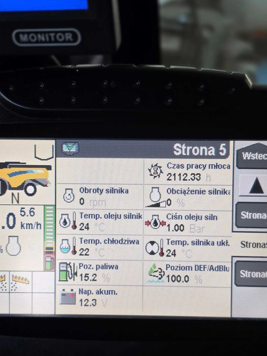 Kombajn  New Holland CX6080 tc cr