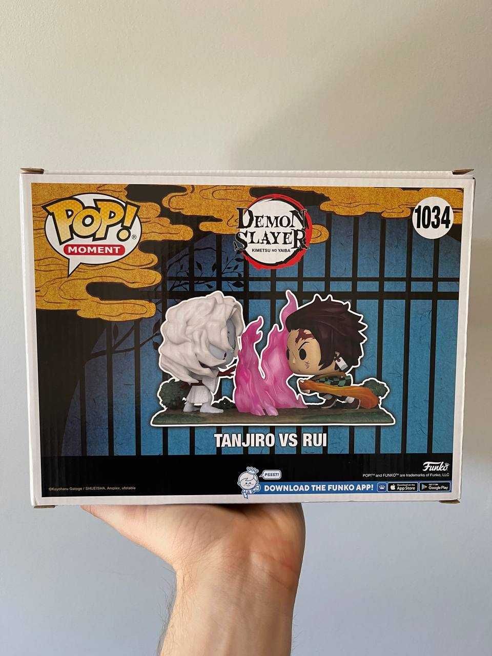 Funko POP! Demon Slayer Tanjiro vs Rui 1034 Movie Moment