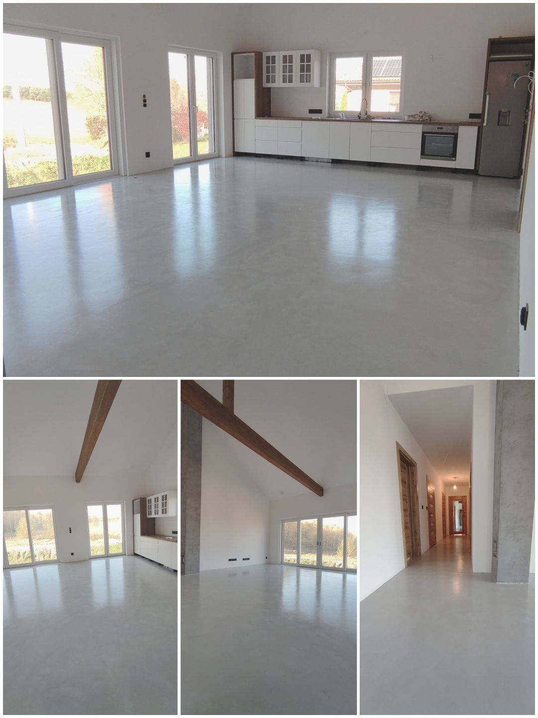 Mikrocement beton stiuk mikrobeton ściany schody posadzki
