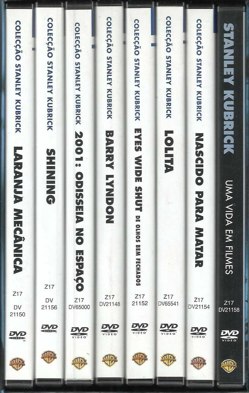 Colecção Stanley Kubrick (caixa com 8 DVD)