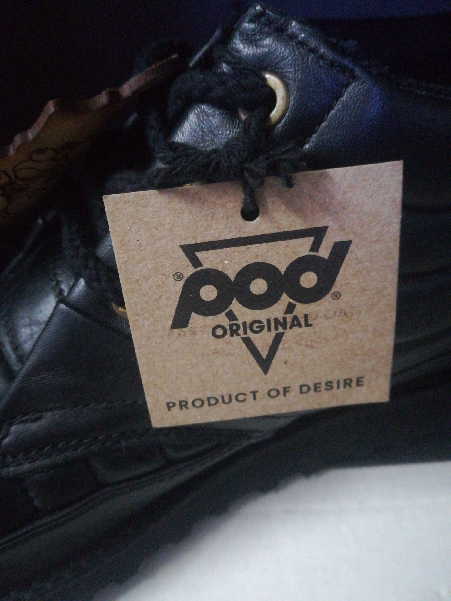 Botas em pele "pod" Original