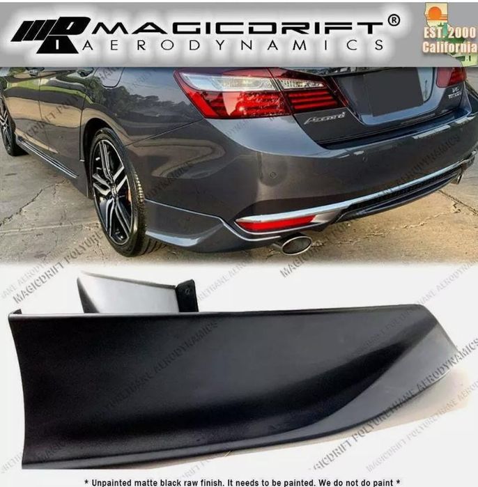 Накладки на задній бампер Honda Accord 9 (2016-2017р.р.)