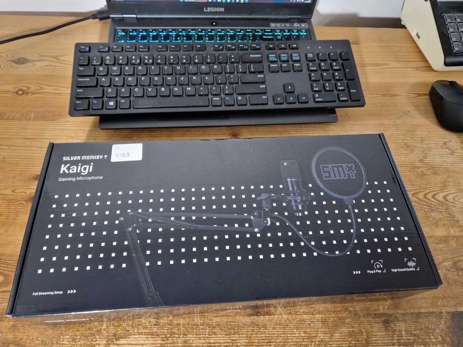 Silver Monkey X Mikrofon streamingowy Kaigi (4768)