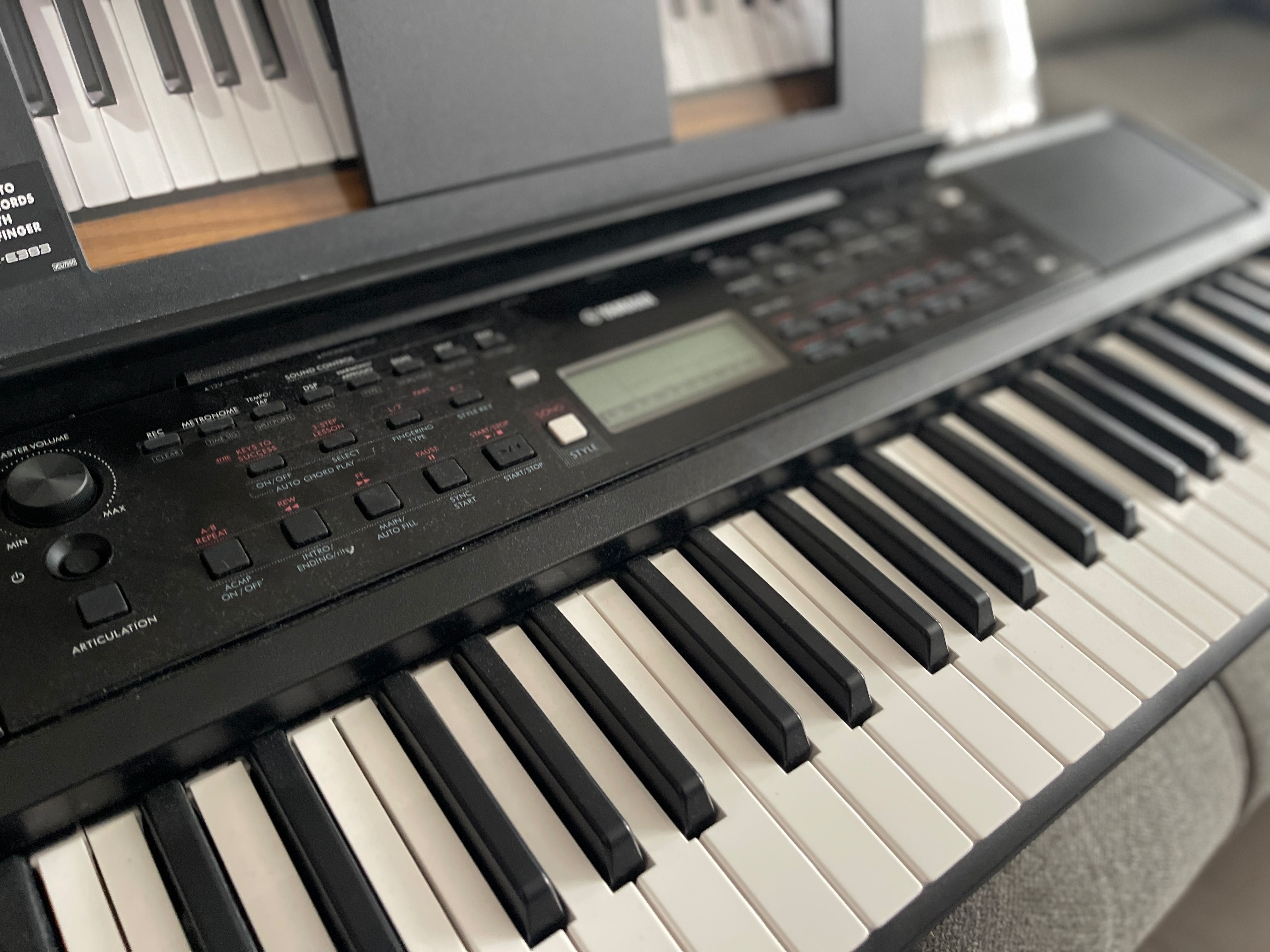Yamaha PSR E383 Keyboard ideał