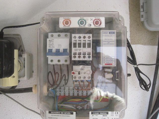 Quadro eléctrico para bomba de furo, como NOVO