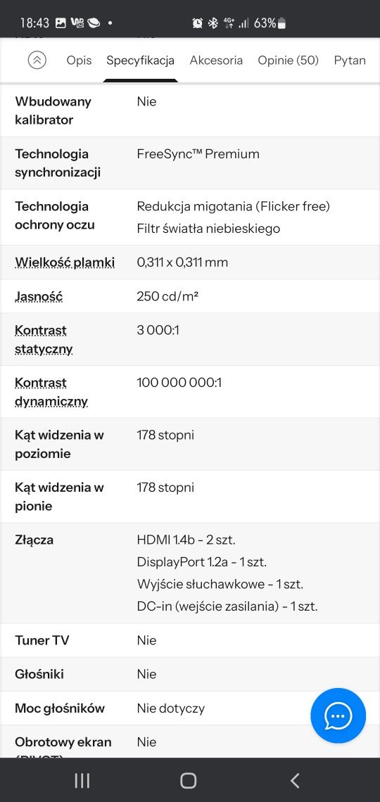 Monitorb MSI G27C4 E2