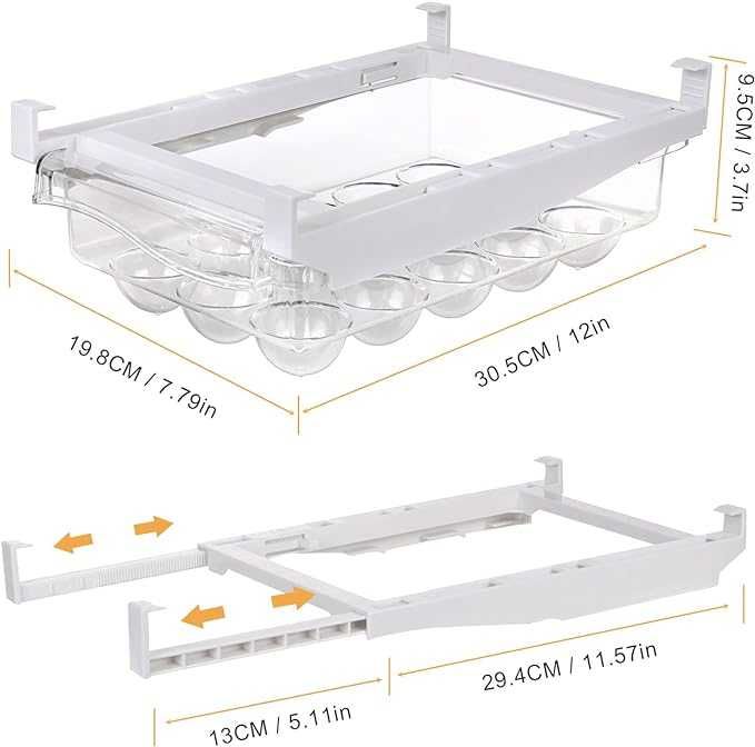 Czemo organizer do lodówki na jajka