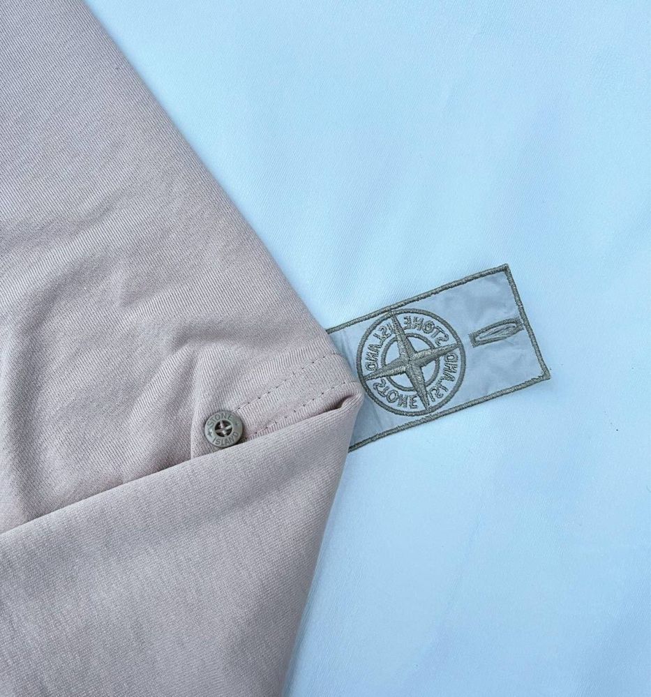 Світшот Stone Island Beige Ghost, Кофта Стон Айленд, Худі Стонік