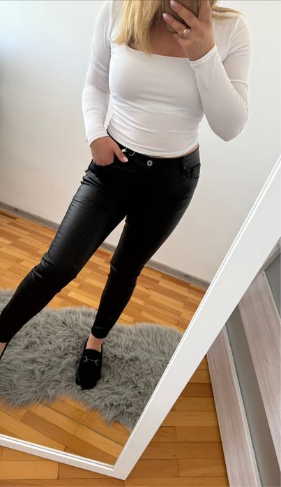 Woskowane spodnie M.Sara