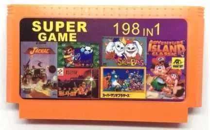 198 w 1 gier na Pegasus Famicom Mario Contra Kartridż