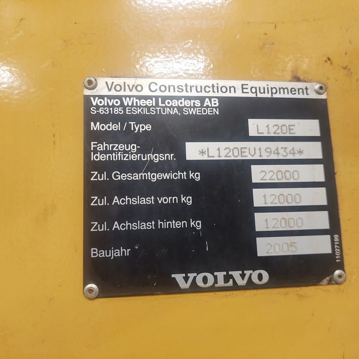 Ładowarka Volvo L120E
