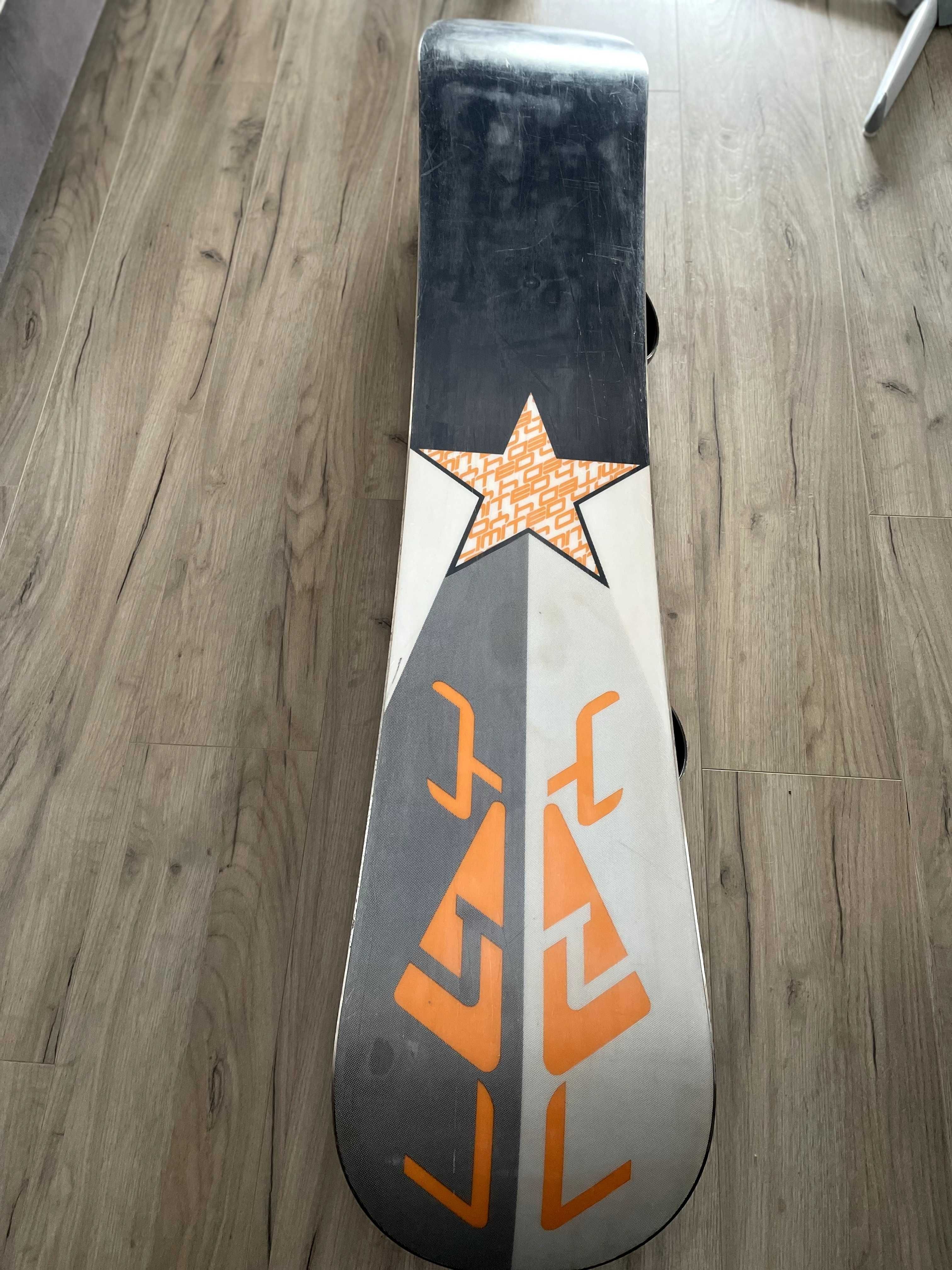 Deska snowboardowa L4Y 145cm z wiązaniami Drake