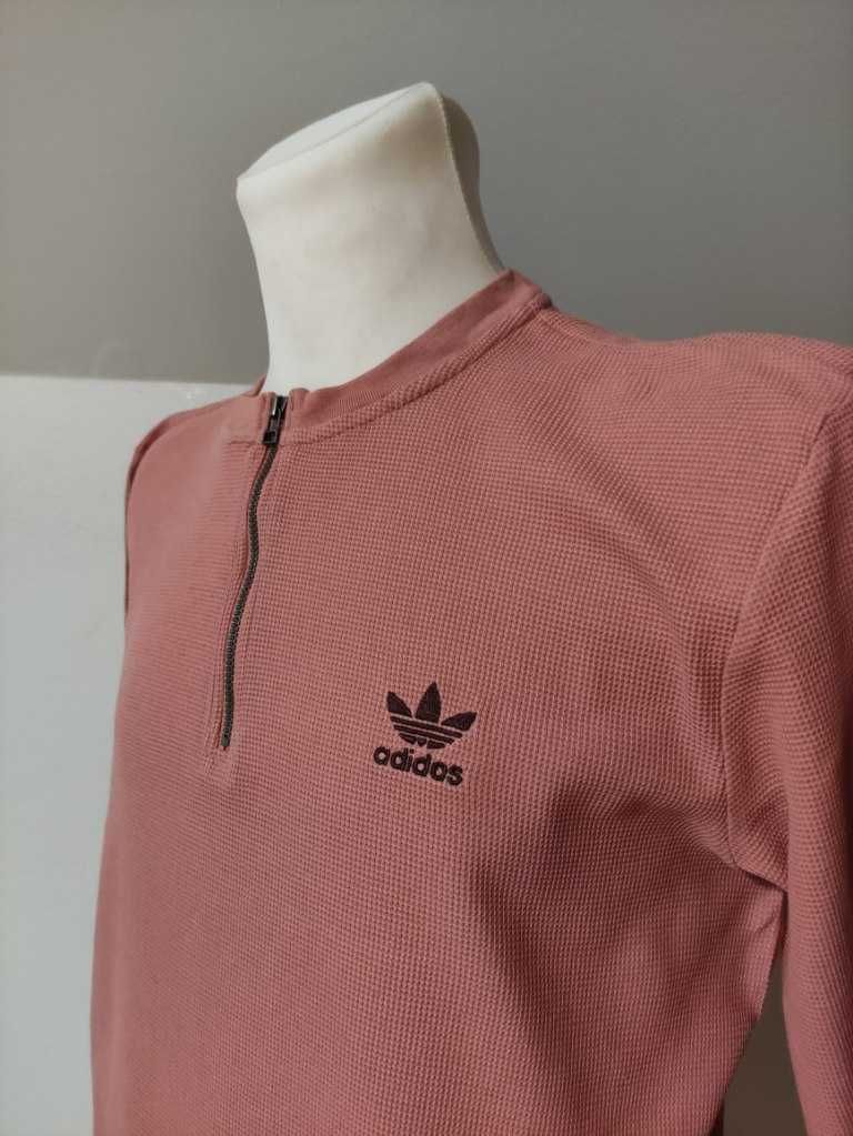 Bluzka longsleeve Adidas 1/4 zip męska M