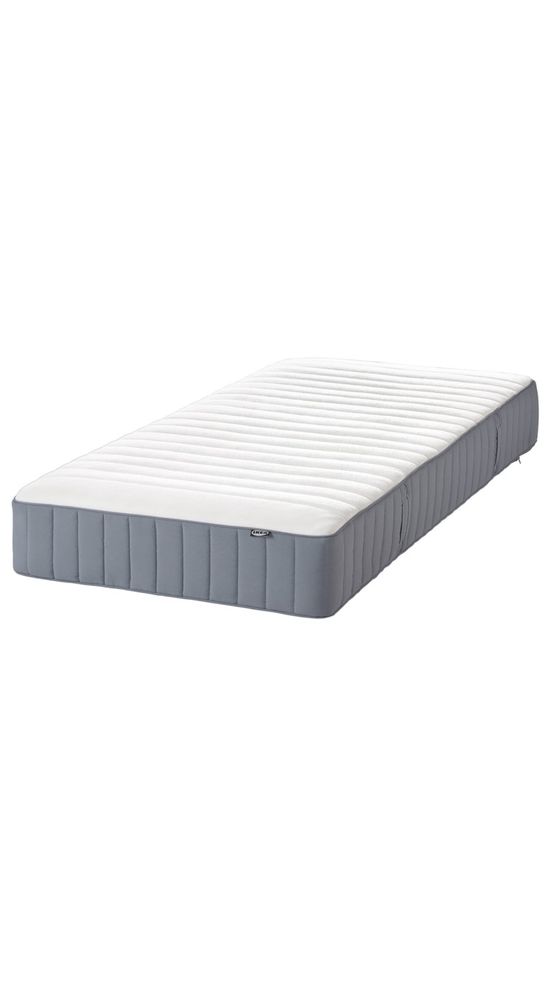 Łóżko Ikea 90x200 + materac Ilea średnio twardy + stolik nocny
