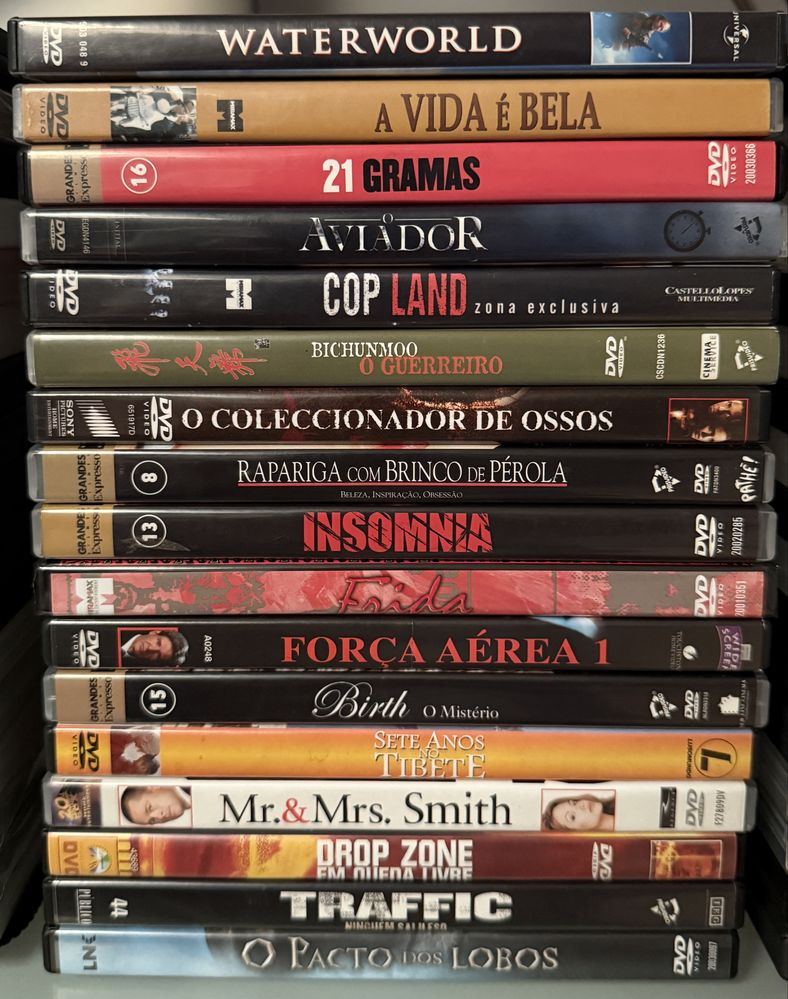 DVD Filmes impecáveis