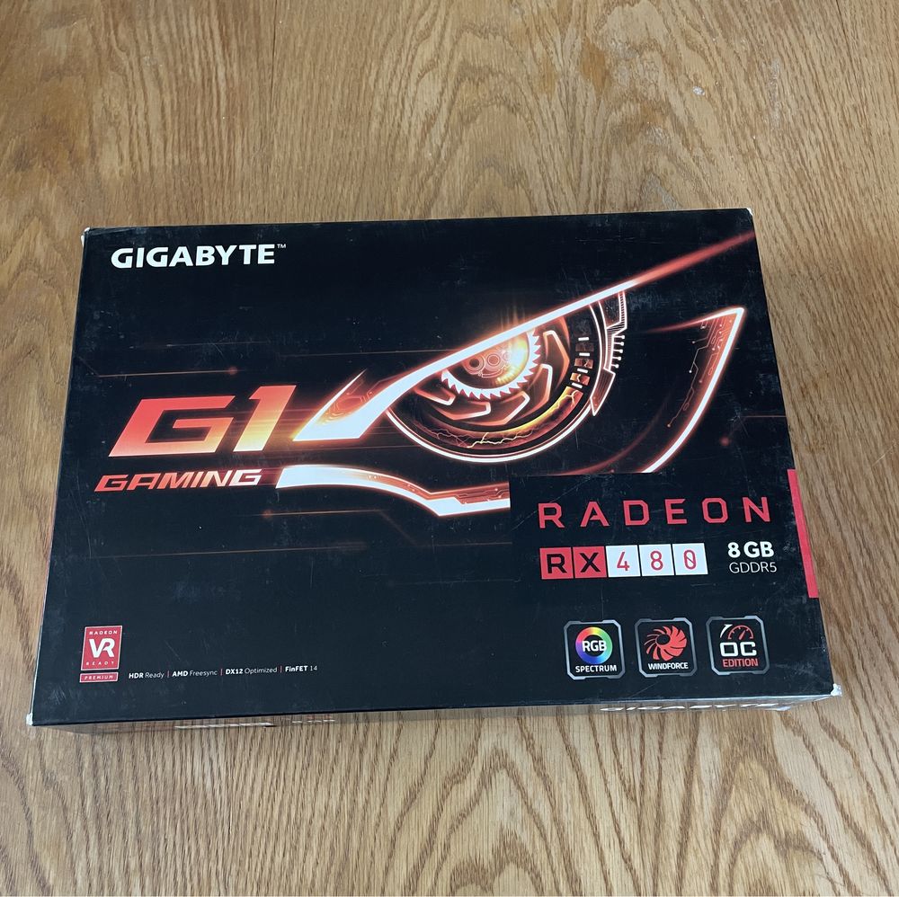 Відеокарта Gigabyte Gaming G1 AMD Radeon RX480 8gb