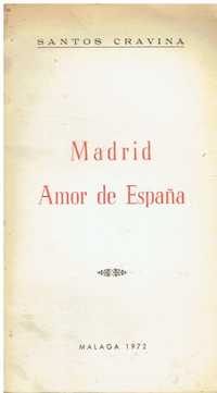 8383 Madrid Amor de Espana de Santos Cravina / Autografado