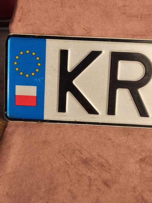 Metalowa tabliczka imienna Krzyś 191