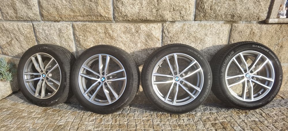 Jantes Originais BMW M698 19" X3 G01 X4 G02 com Pneus Michelin