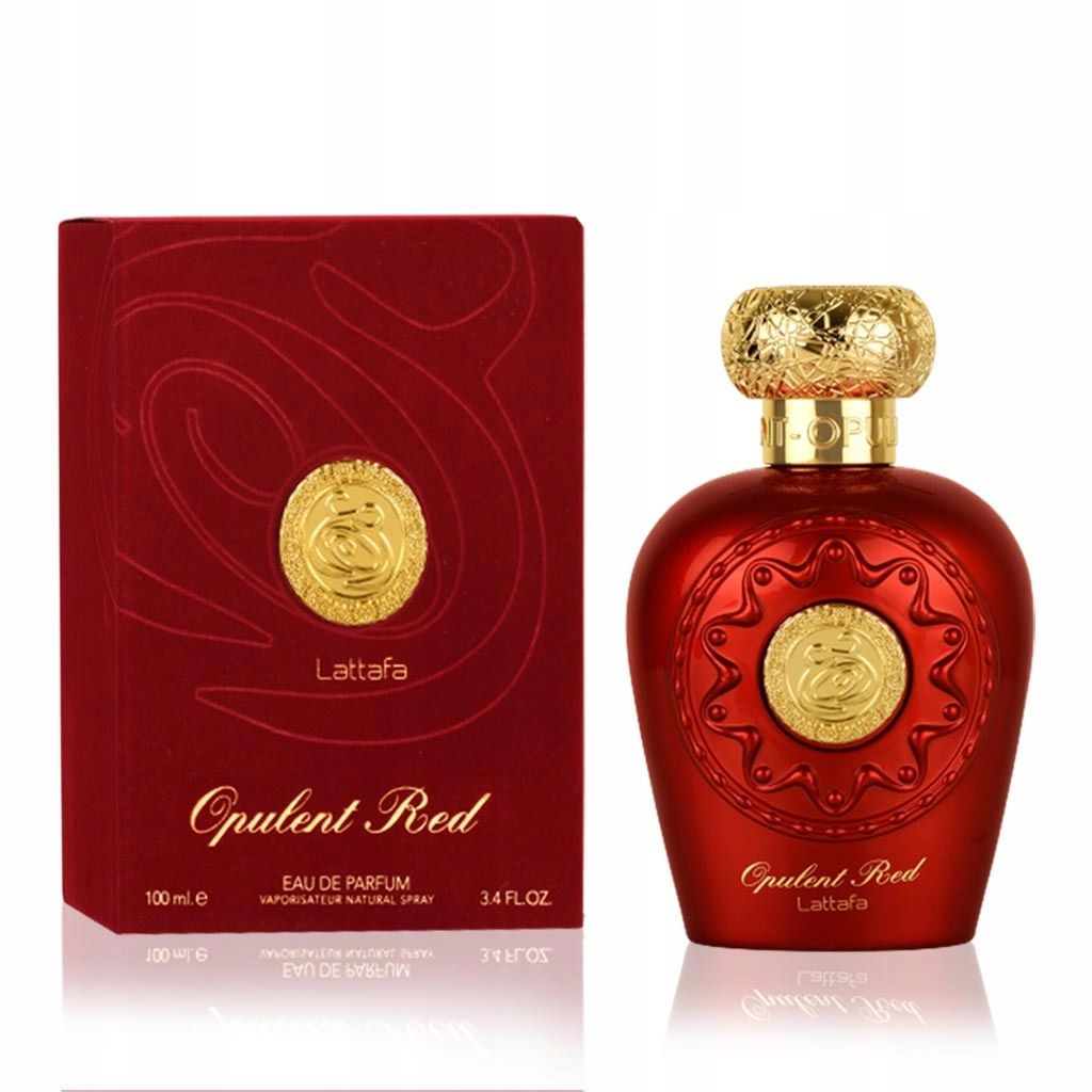 Lattafa Opulent Red Woda Perfumowana EDP Trwały Kobiecy Zapach 100 ml