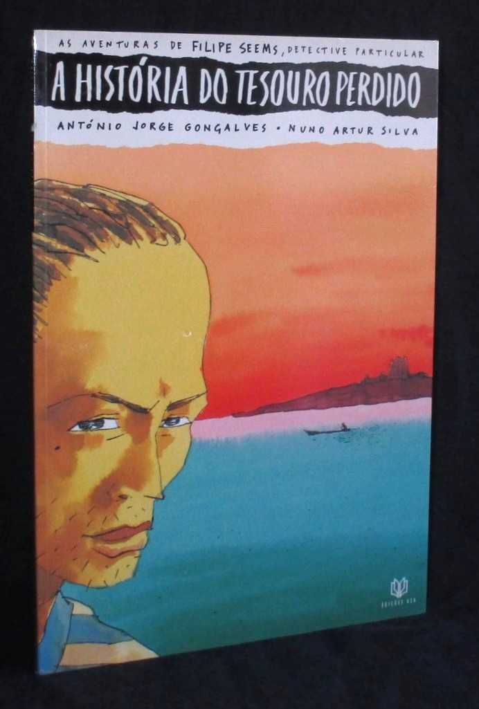 Livro BD A História do Tesouro Perdido António Jorge