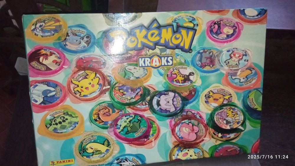 Caderneta Kraks Pokémon