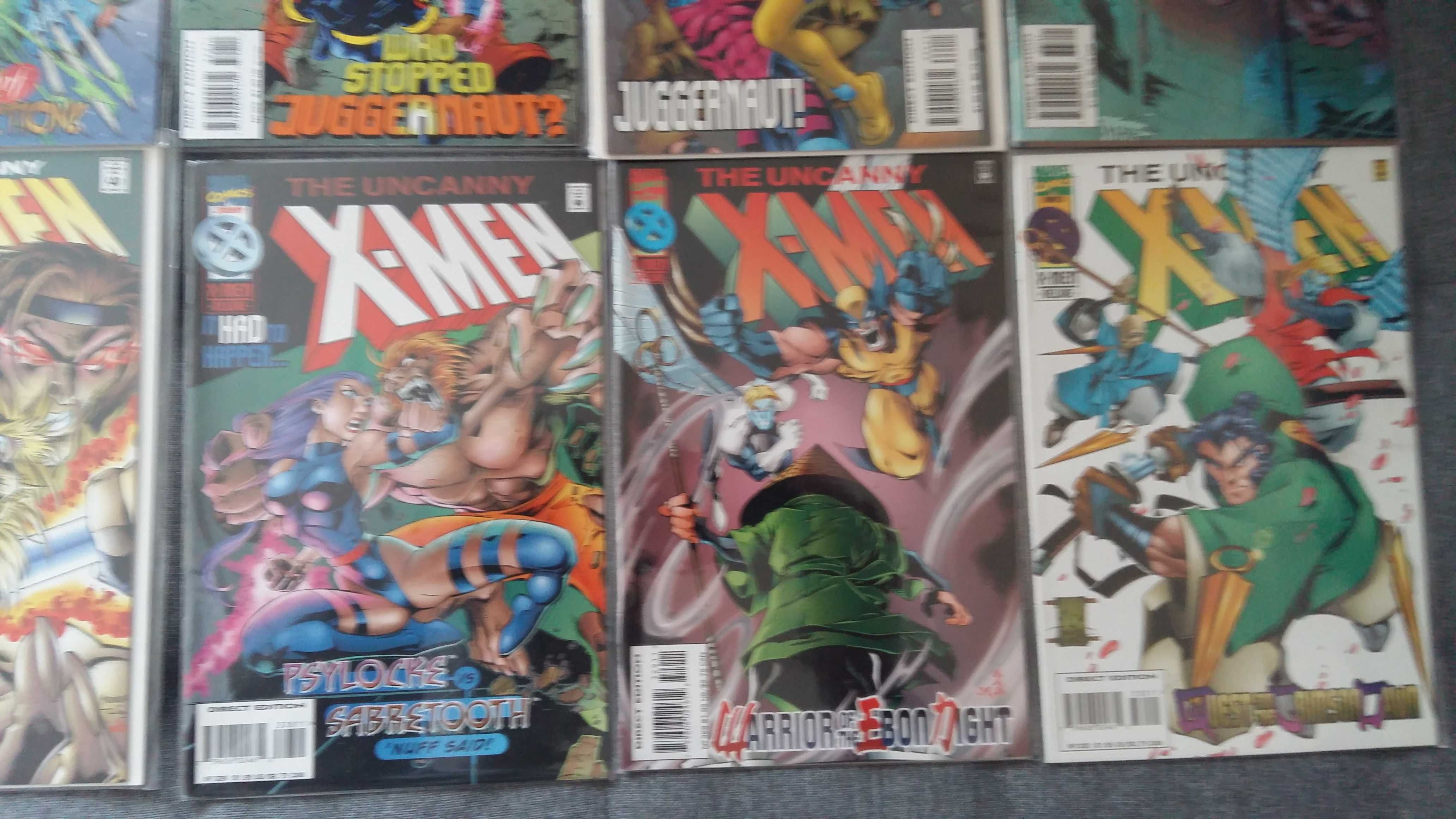 Komiksy ,,X-MEN,, .Zestaw 12 komiksow .Polecam.