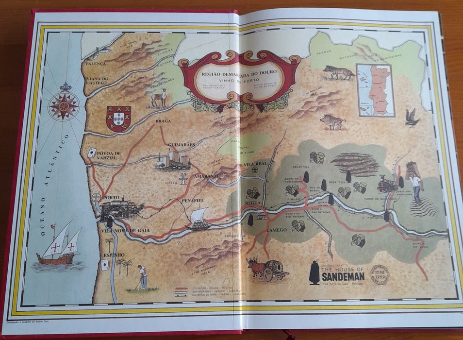 Livro bicentenário Sandeman