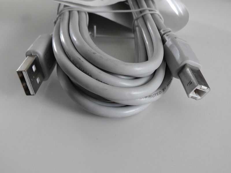 Kabel HAMA 3m USB A-B drukarka skaner dysk hub
