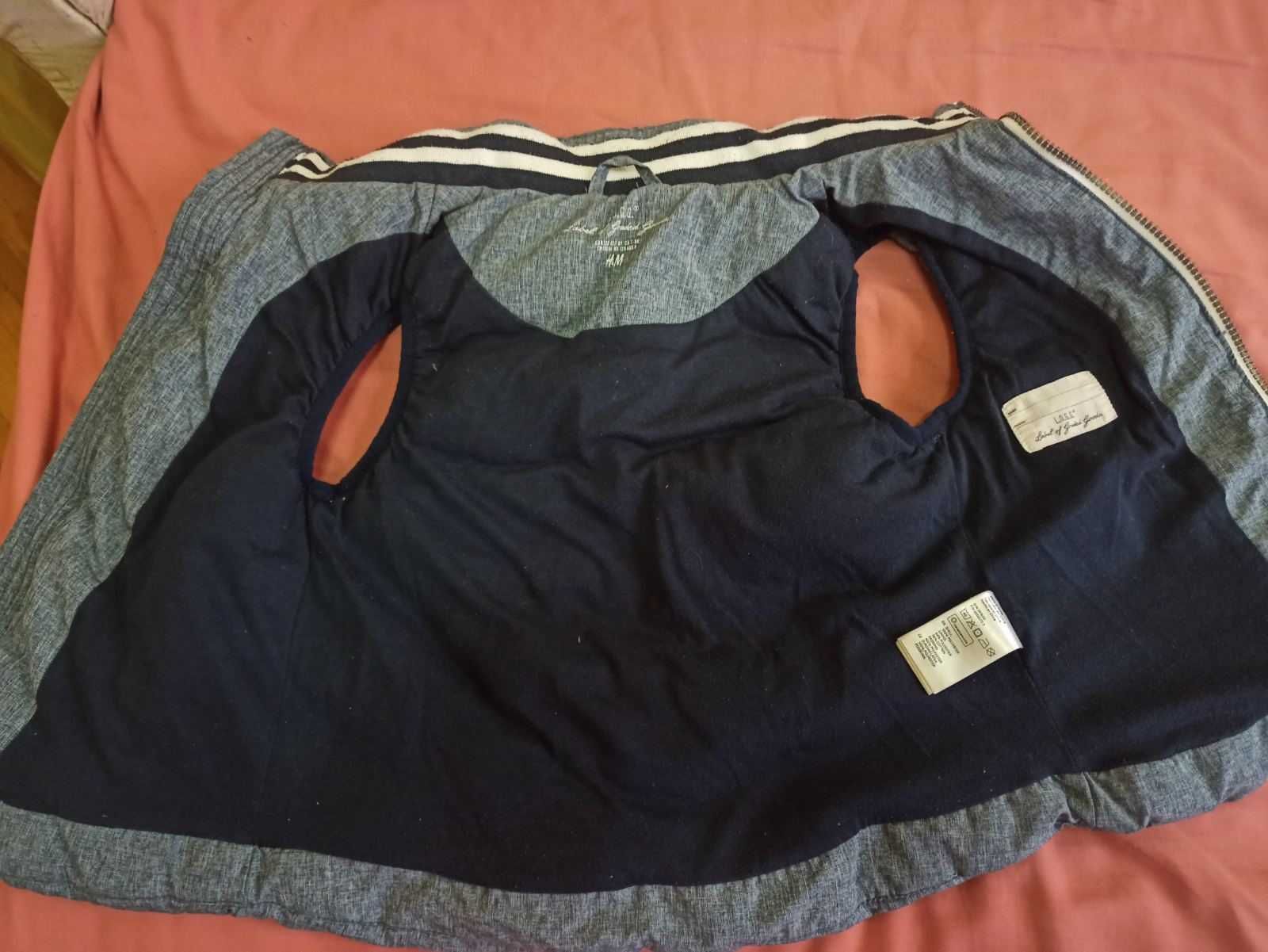 Жилетка на мальчика серая как новая H&M, L.O.G.G. 128 см, 6-8 лет