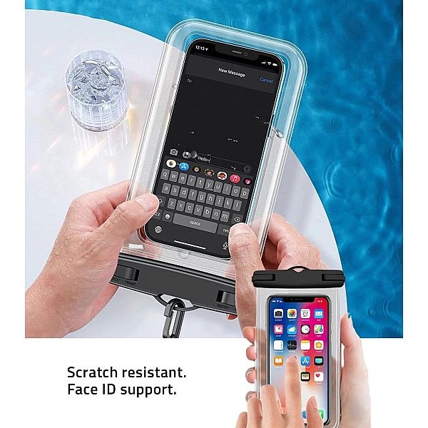 Tech-Protect Universal Waterproof Case Pink