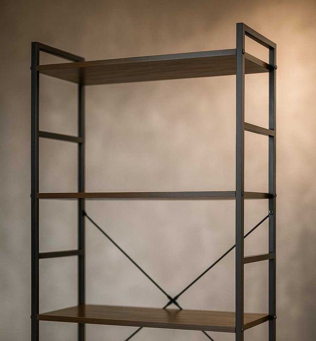 NOWY Regał Na Książki Loft Metalowy Loftowy Szafka Półka Półki OKAZJA