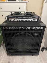 Amplificador e coluna de baixo Gallien Krueger 700RB-II