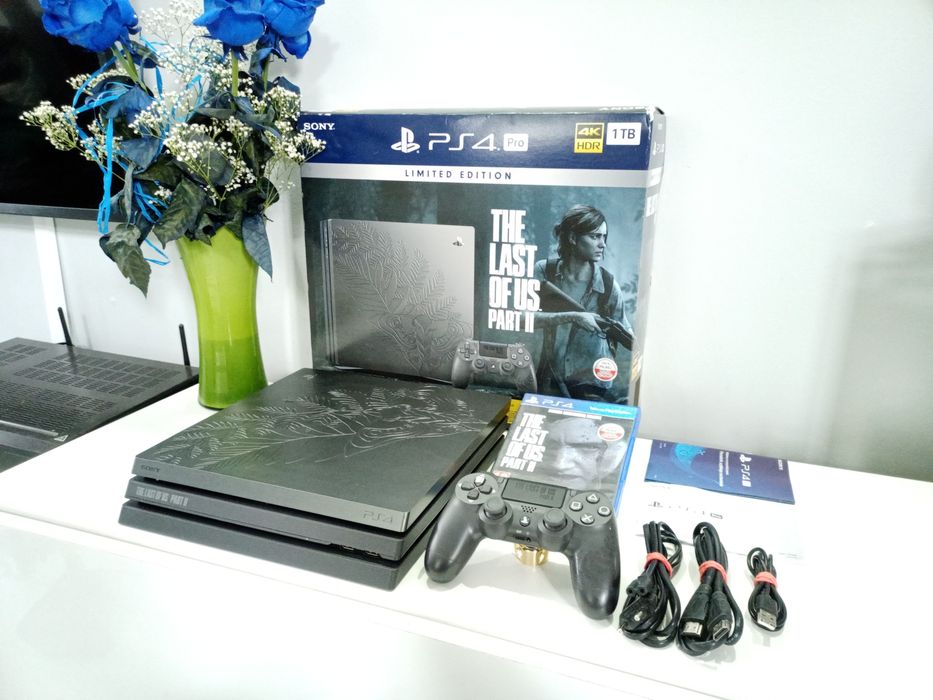Ps4 PRO 1TB The Last Of Us PARTII Limited Ideał Komplet