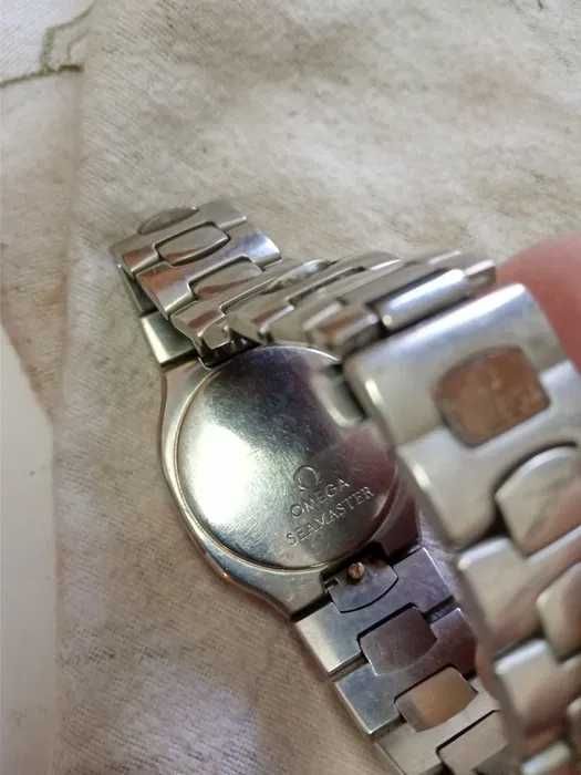 OMEGA SEAMASTER POLARIS  -  1990 AÇO E OURO EXCELENTE