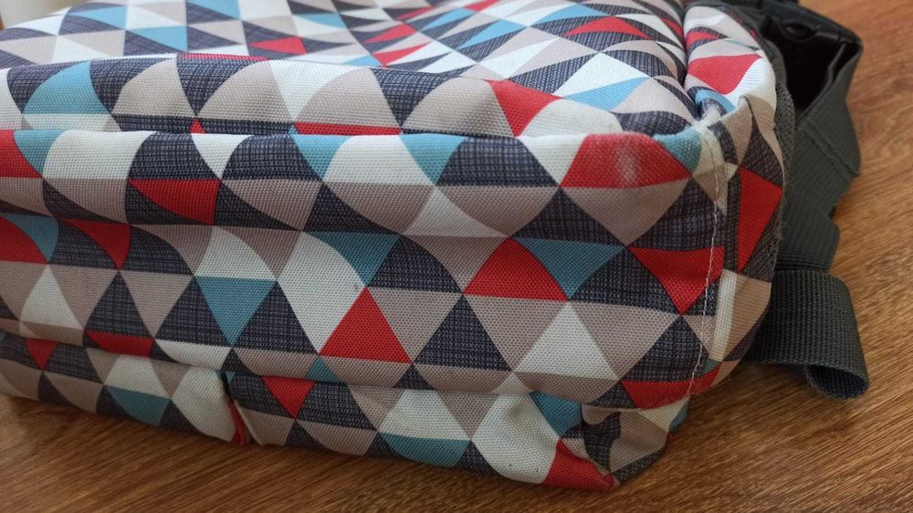 Torba do wózka M-ki "Skip Hop Duo" Signature Triangles zestaw z matą