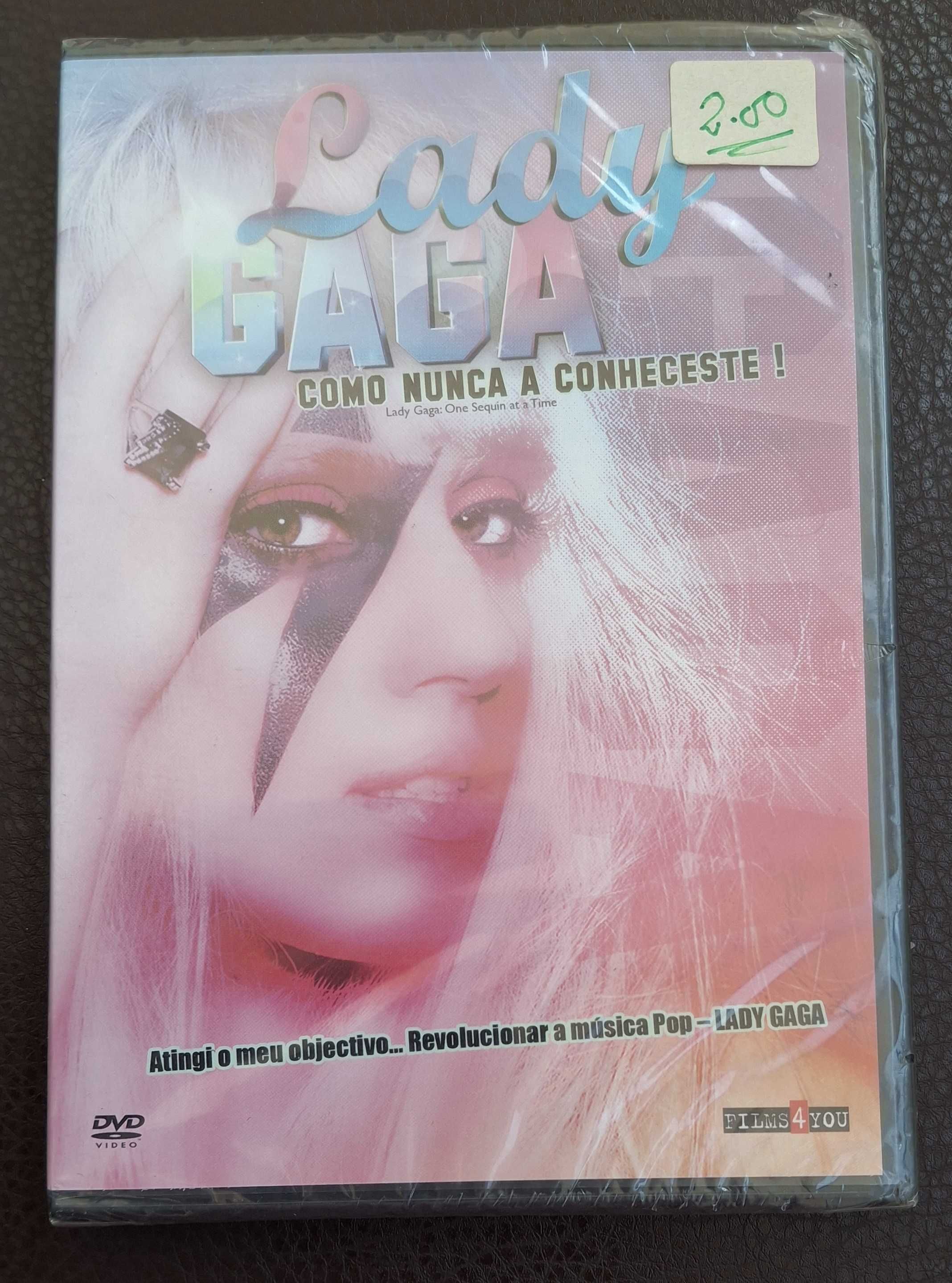 Lady Gaga - DVD - novo original e selado