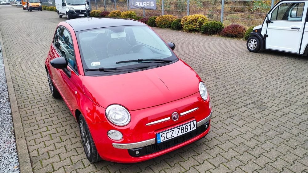 Fiat 500 Fiat 500 1,2MPI 69KM LPG Klimatronic F VAT 23% Raty 0% 50/50