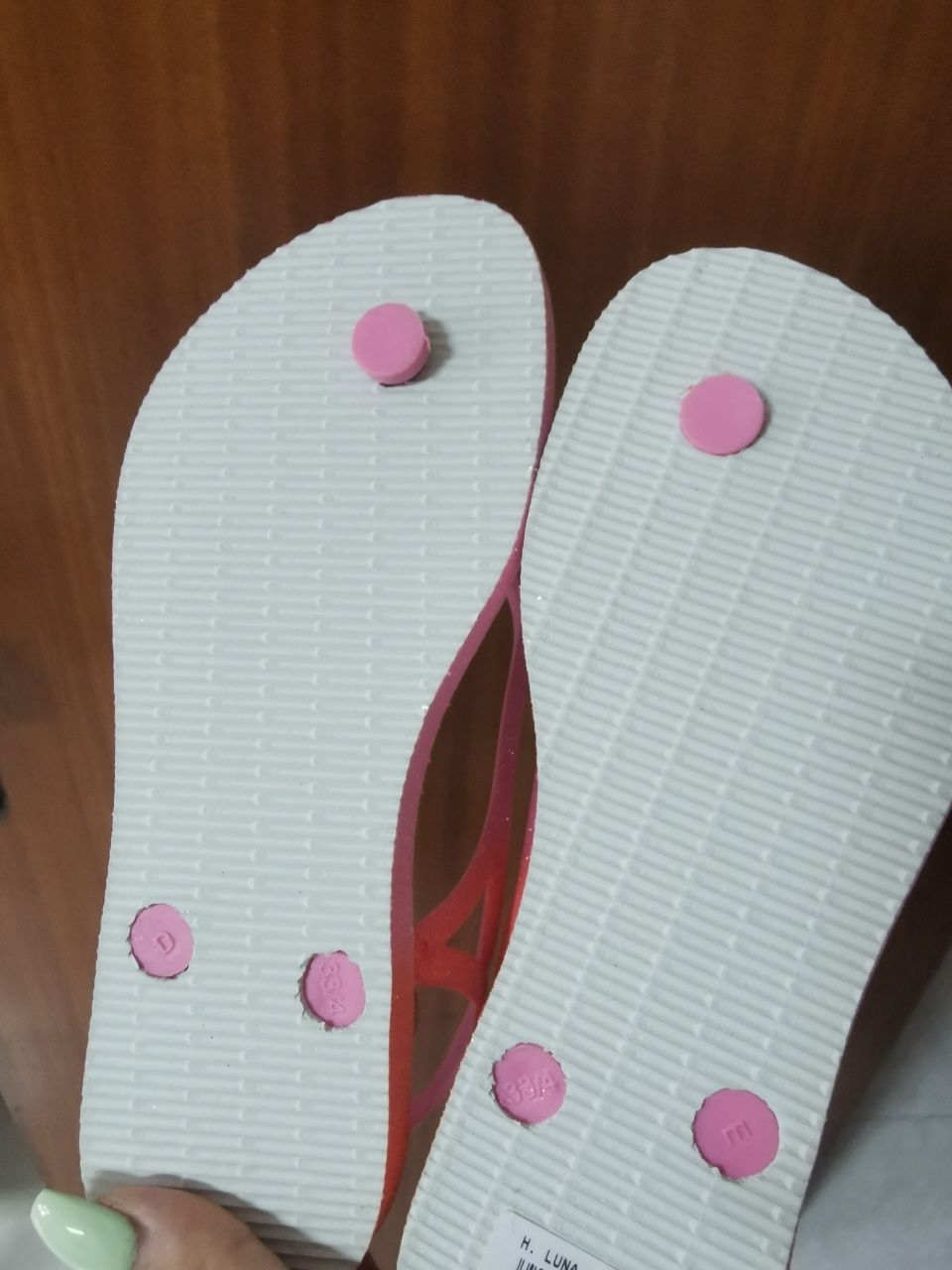 Havaianas brilhantes