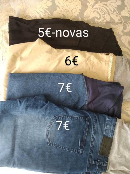 Lote de roupa de pré-mamã