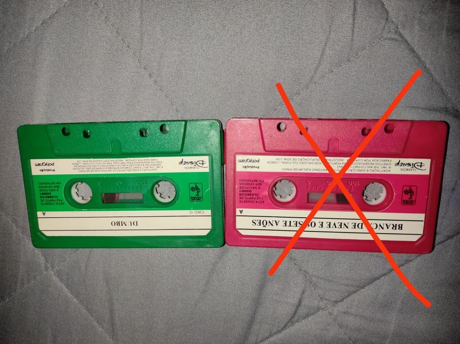 Livro + Cassete Disney