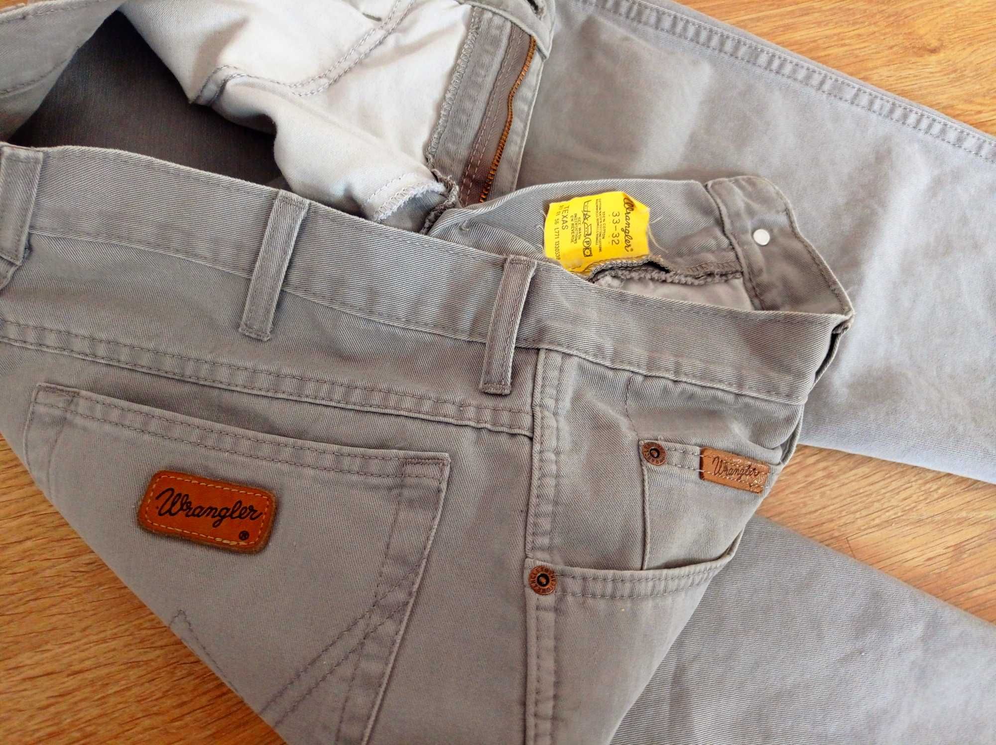 WRANGLER Jeansy spodnie XL 33/32 męskie W33 L32 dżinsy w32L32