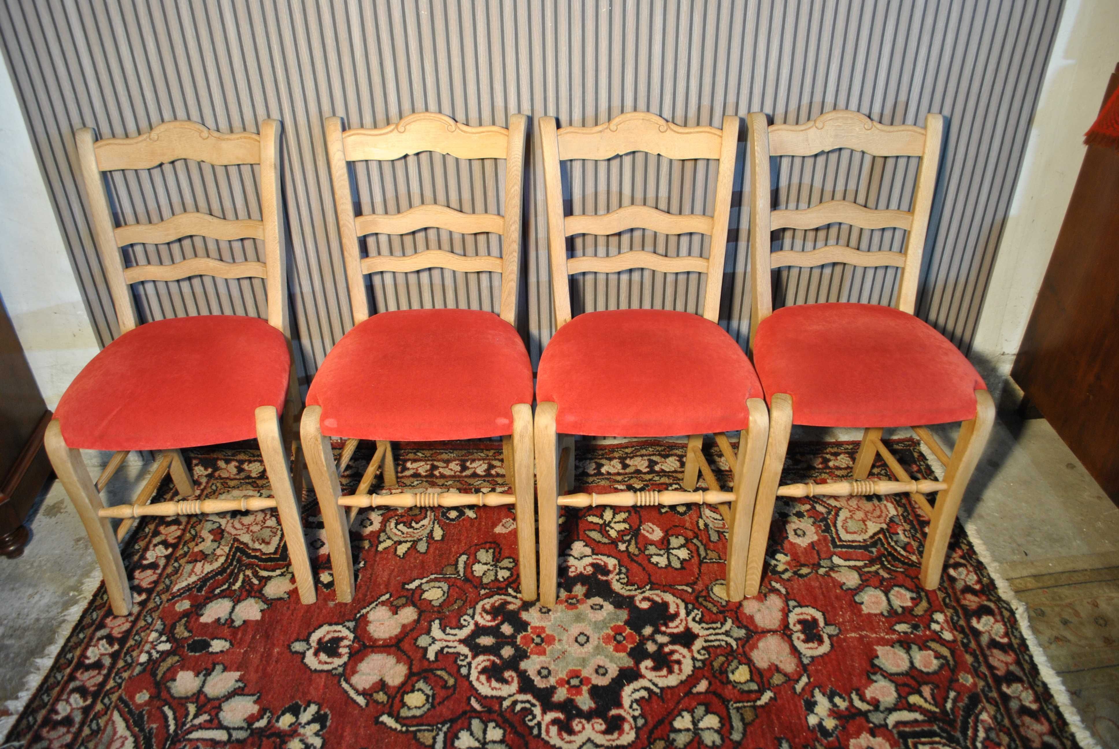 Krzesła 4 Krzesła Naturalne Drewno Jesion z Niemiec