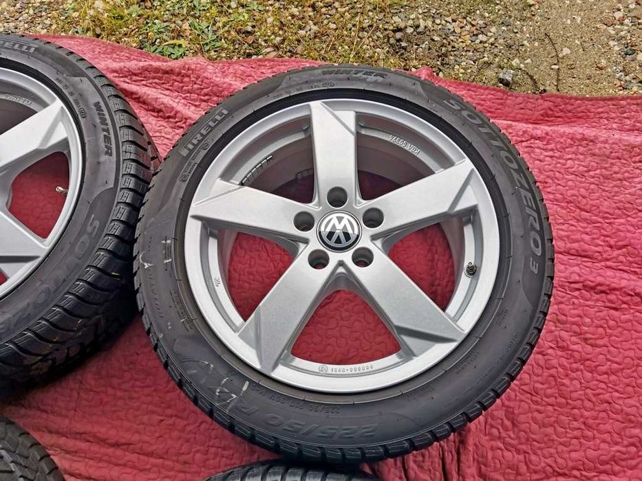 KOŁA zima 17' VW SHARAN PASSAT TOURAN T-ROC - 5x112 - 225/50/17