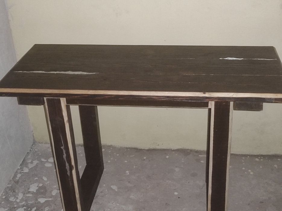 Стіл з дерева лофт масив дерев'яний стіл