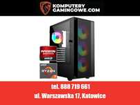 Nowy Komputer Gamingowy Ryzen 7 7800X3D 64GB 2TB SSD Radeon RX 7800 XT