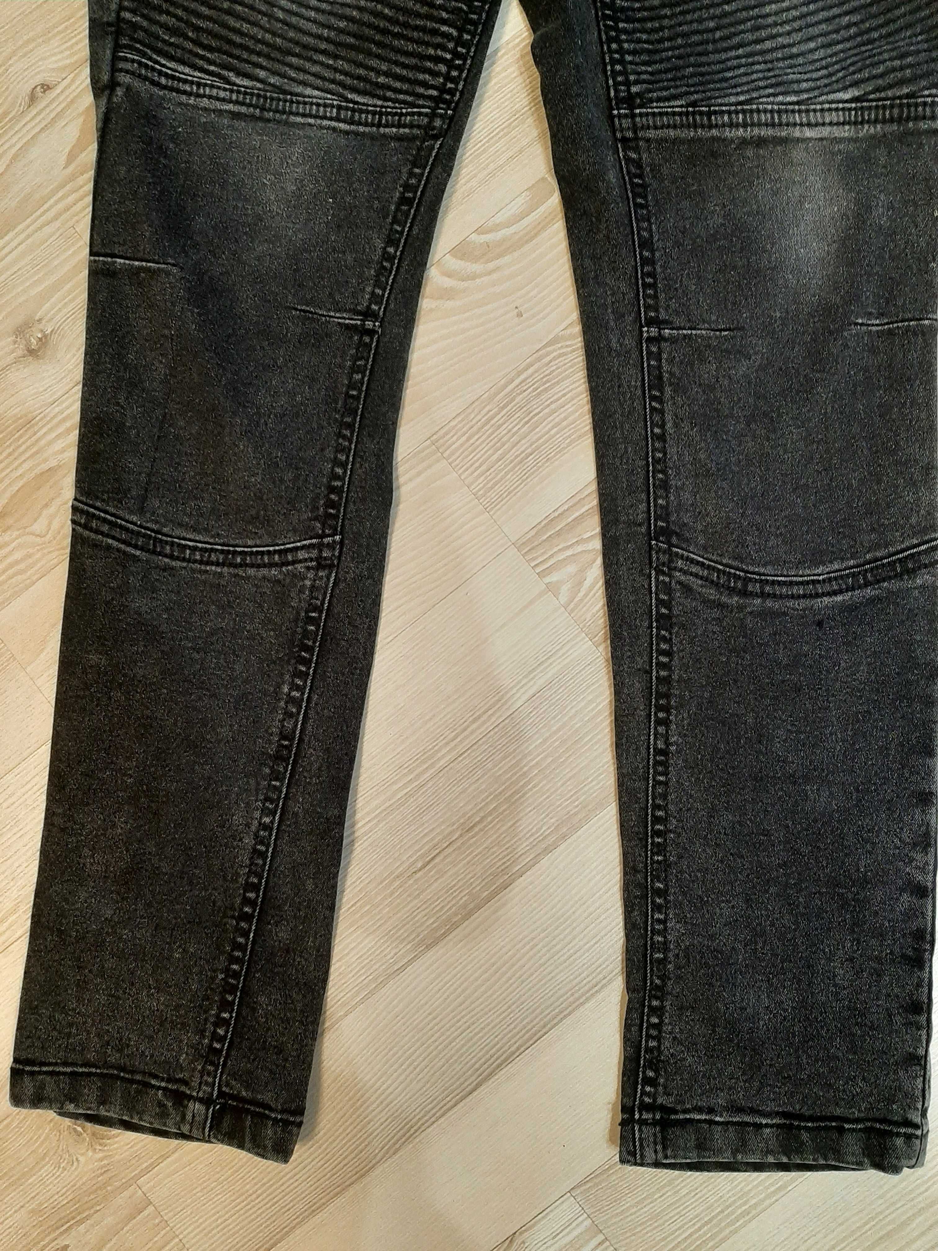 Spodnie Jeans czarne rozm.158 Smyk