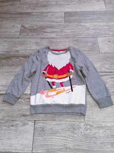 Sweter dla chłopca czerwony 104-110